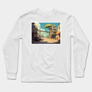 Future Lands - Postcard Series Long Sleeve T-Shirt